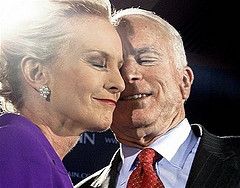 cindy mccain celebrities with migraines